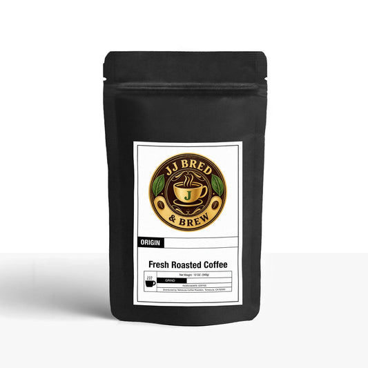 Colombian Roast Whole Bean Coffee by JJ Bred & Brew